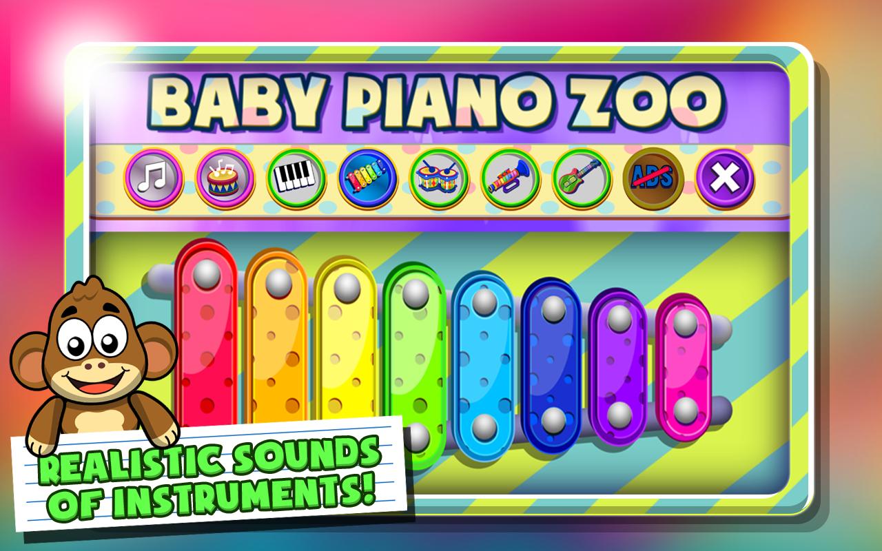 Baby Piano Zoo Animals & Music