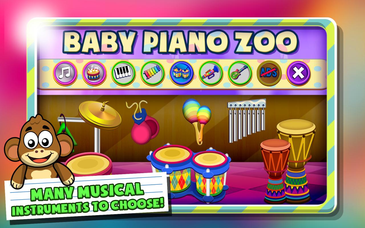 Baby Piano Zoo Animals & Music