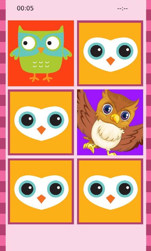 Tiny Owl Memory Puzzle