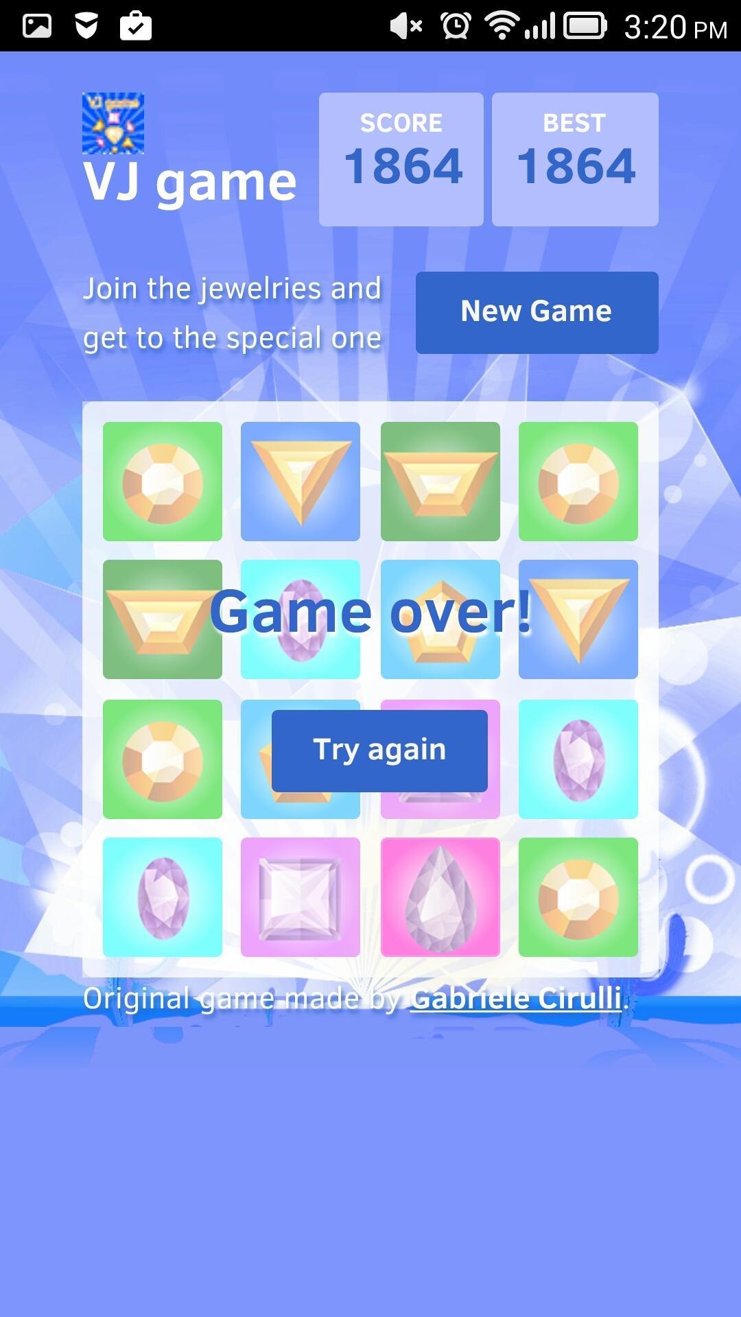 VJ game (Viet Jewelry game)