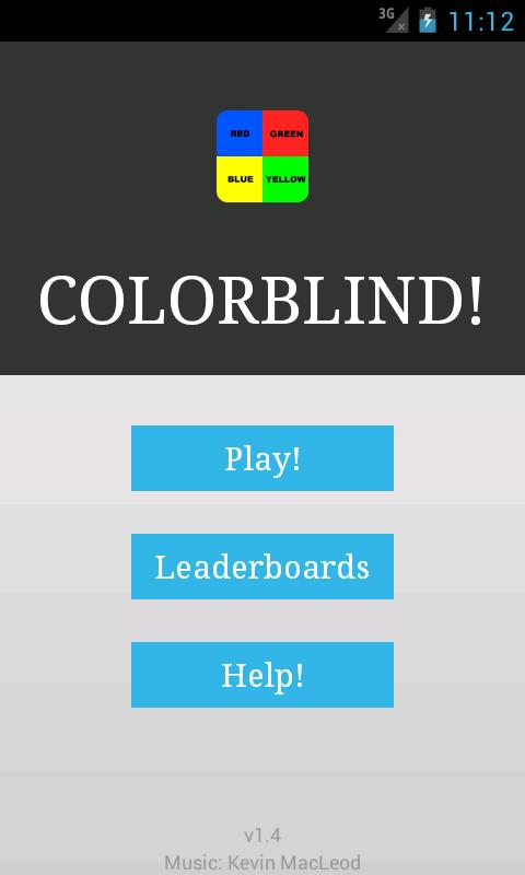 Colorblind Brain teaser rbgy