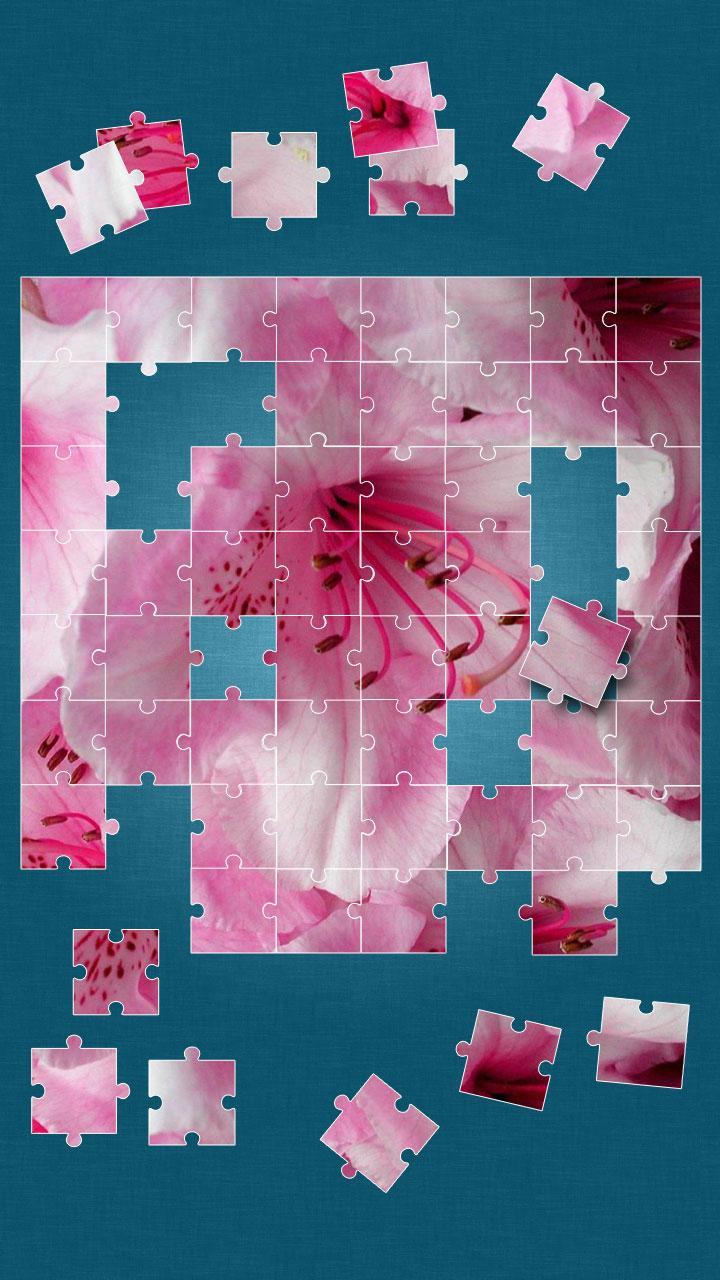 Flowers Puzzle Game