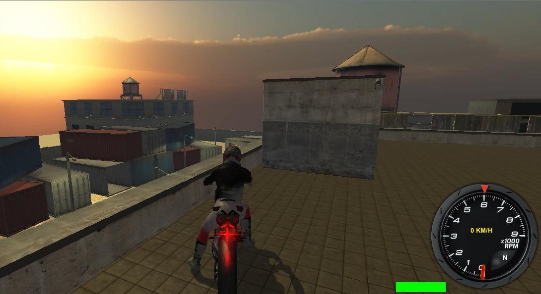 Motor Bike Race Simulator 3D