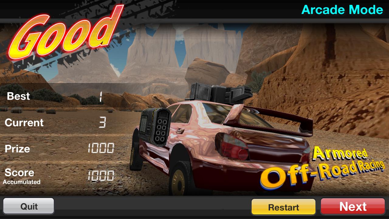 Armored Off-Road Racing