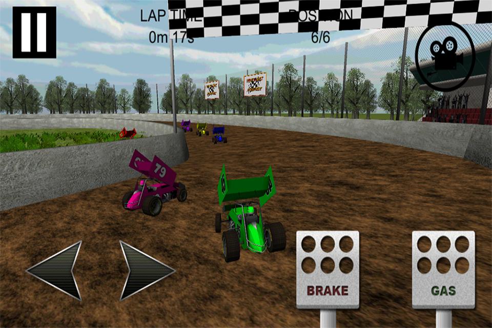 Dirt Track Sprint Car Game