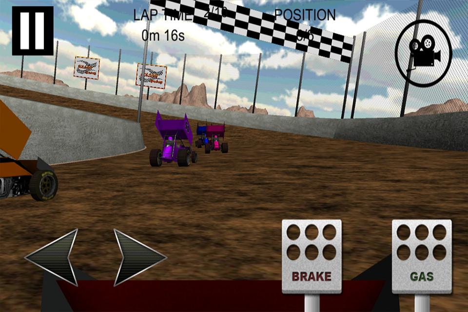 Dirt Track Sprint Car Game