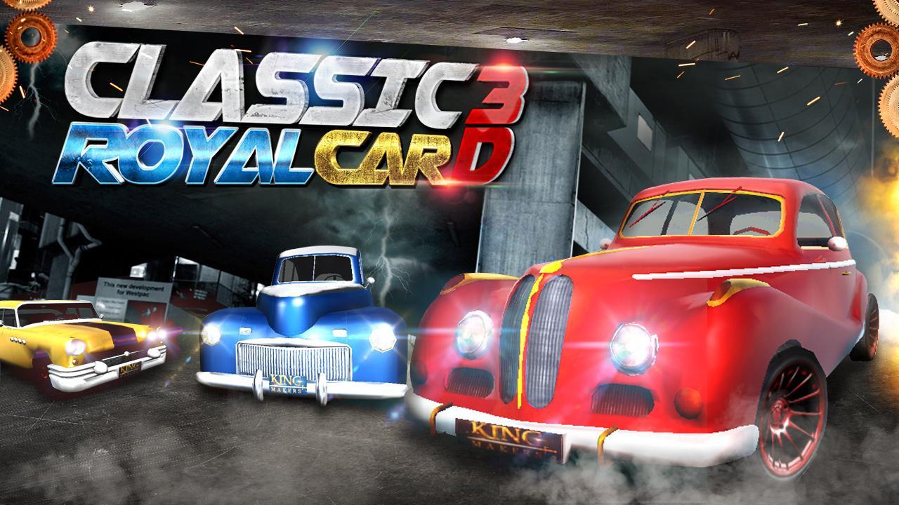 Classic royal car 3d