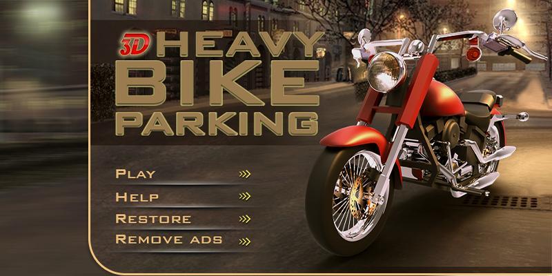 3D Super Bike Parking Game