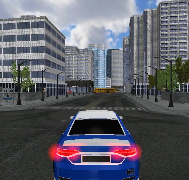 Sports Car City Simulation