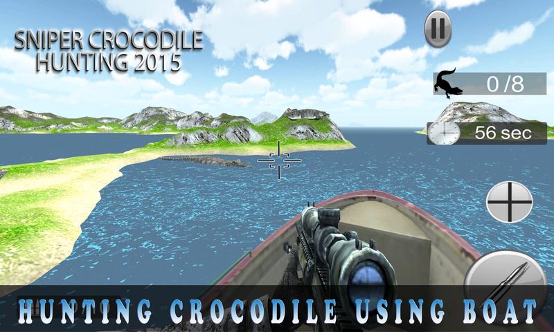 Sniper Crocodile Hunting 2015