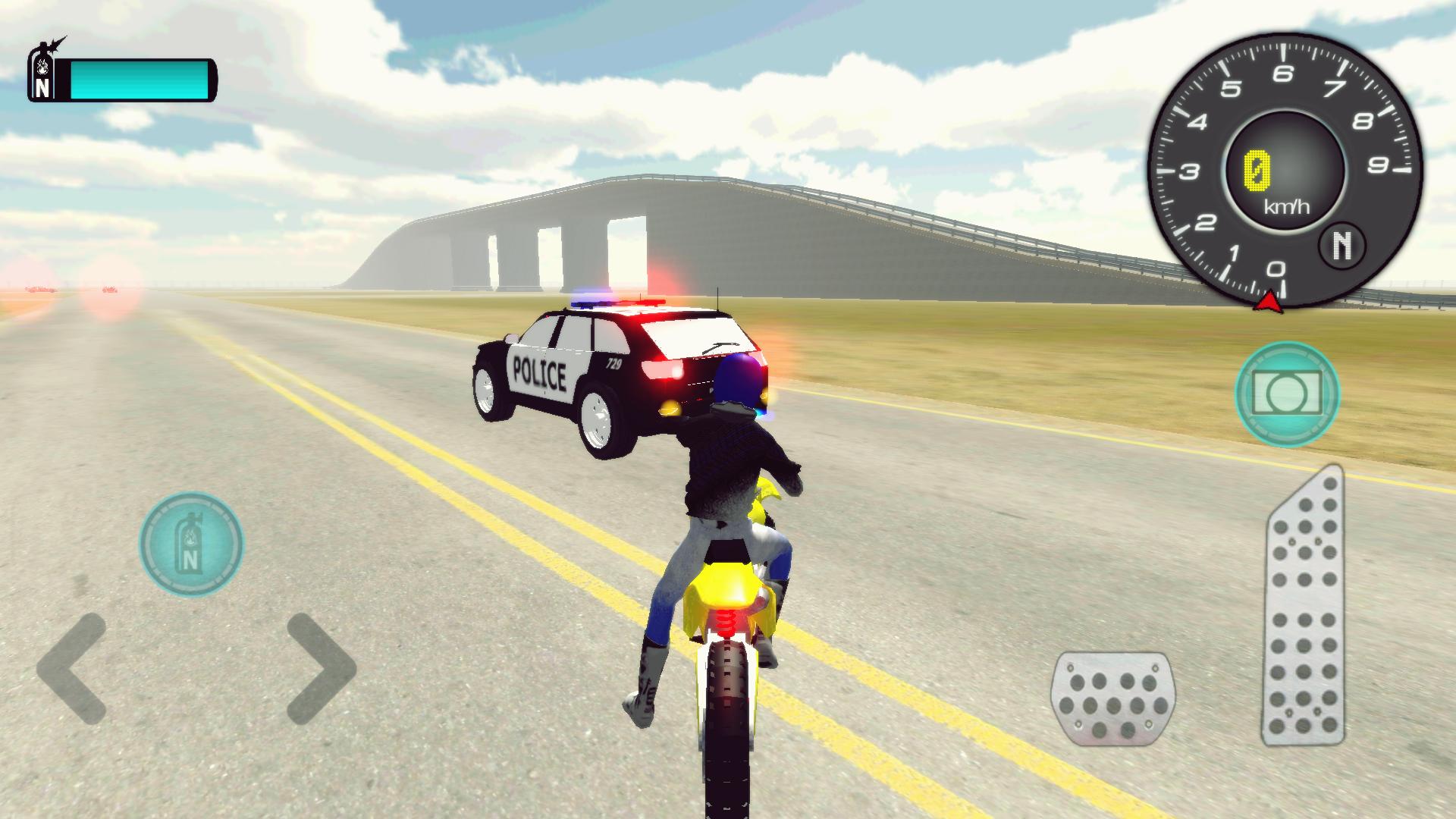 Drive Motocycle at Traffic 3D