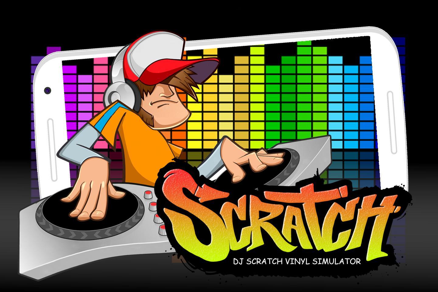 Dj scratch vinyl simulator