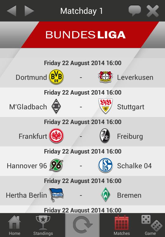 Bundesliga Live 2014-2015