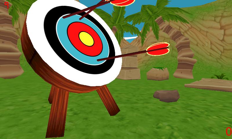 archery game bow and arrows