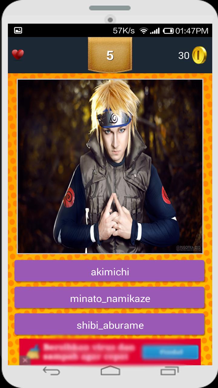 Ninja Cosplay Quiz