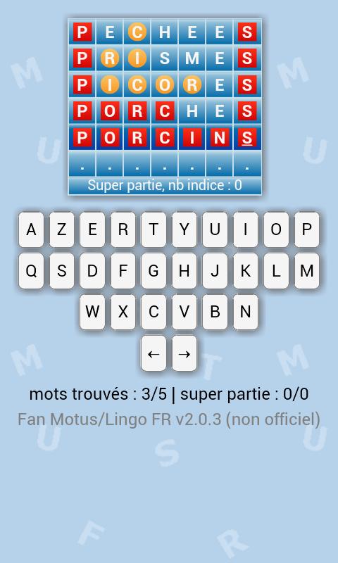 MOTUS FR LINGO FAN