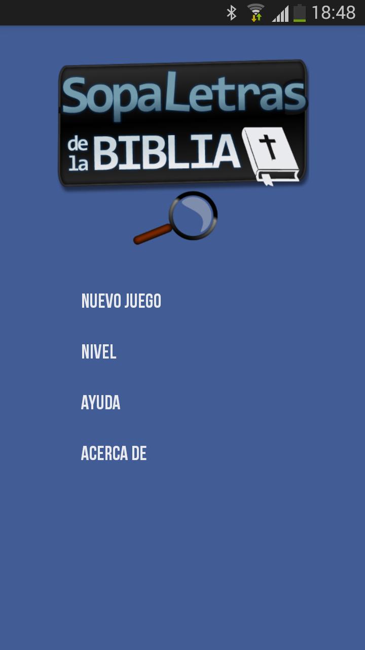 Sopa de letras de la Biblia