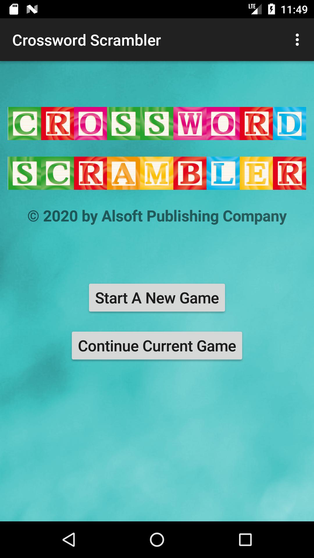 Crossword Scrambler