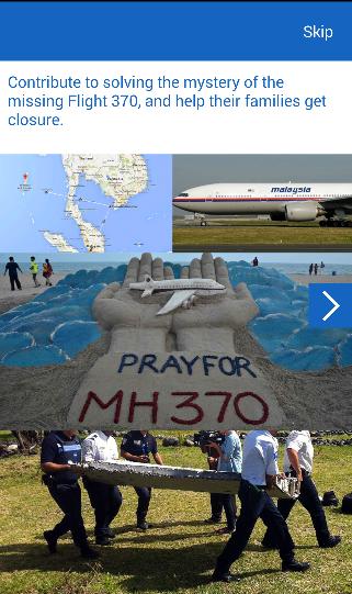 Spot MH370 debris