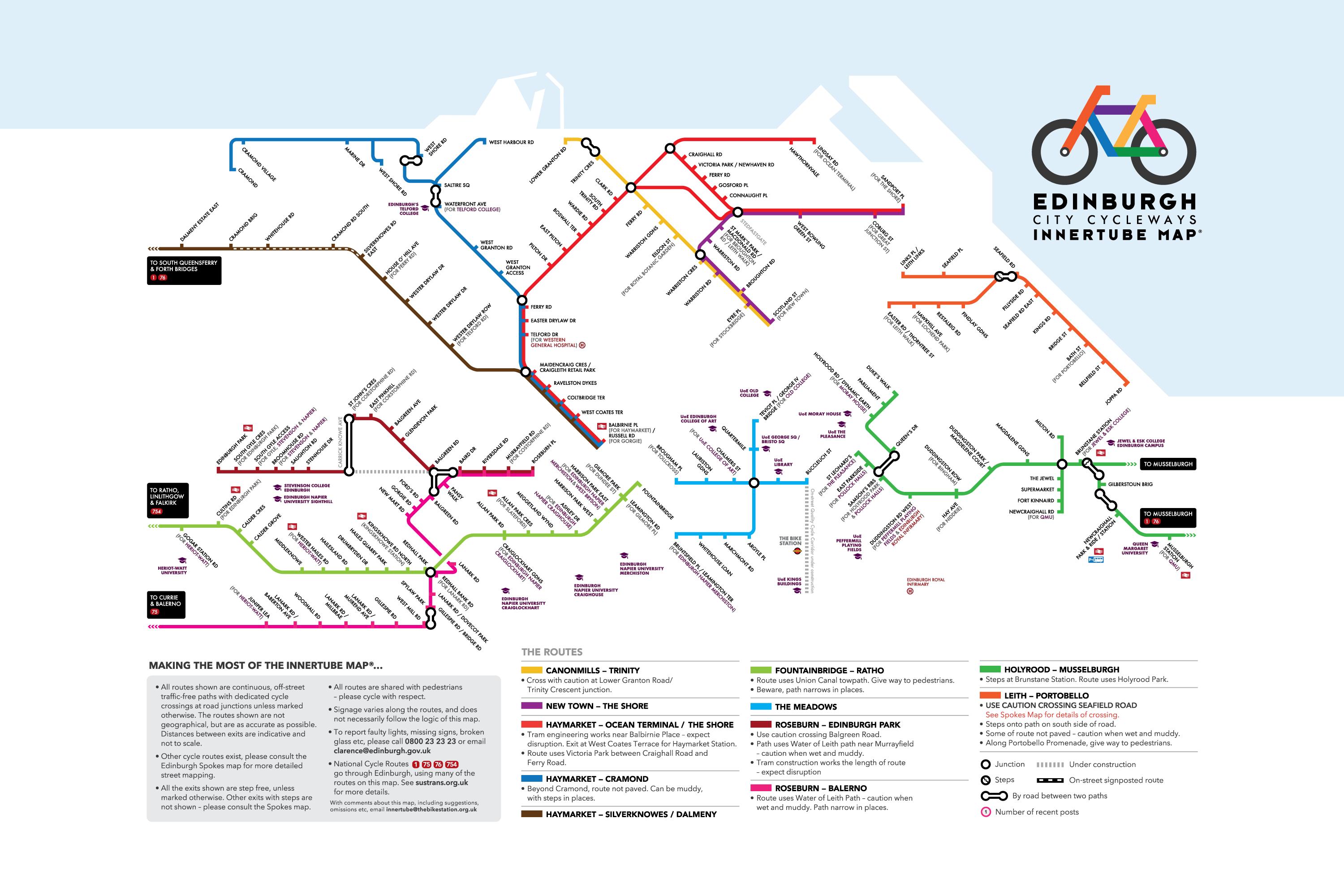 Edinburgh Bike Paths