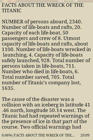 Sinking of the Titanic