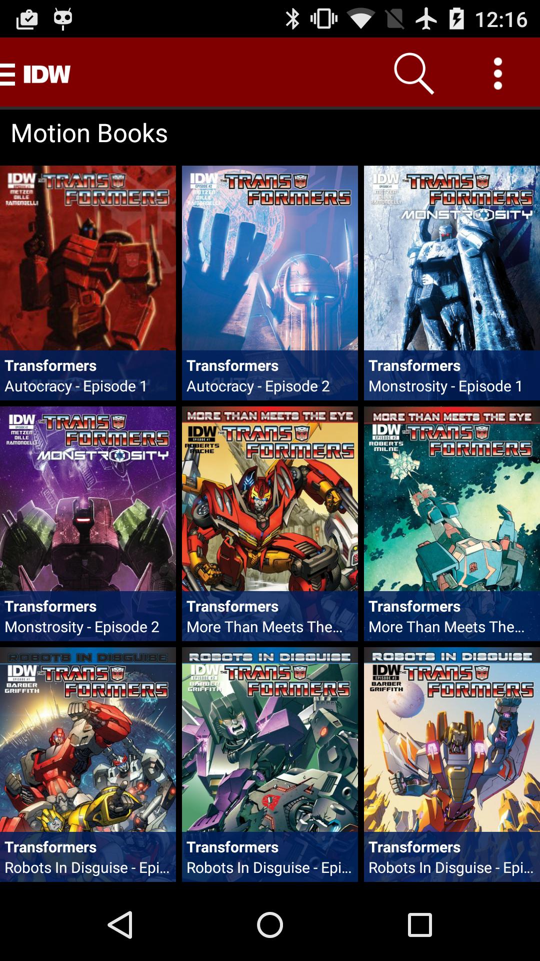 Transformers Comics