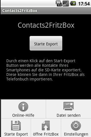 contacts2fritzbox