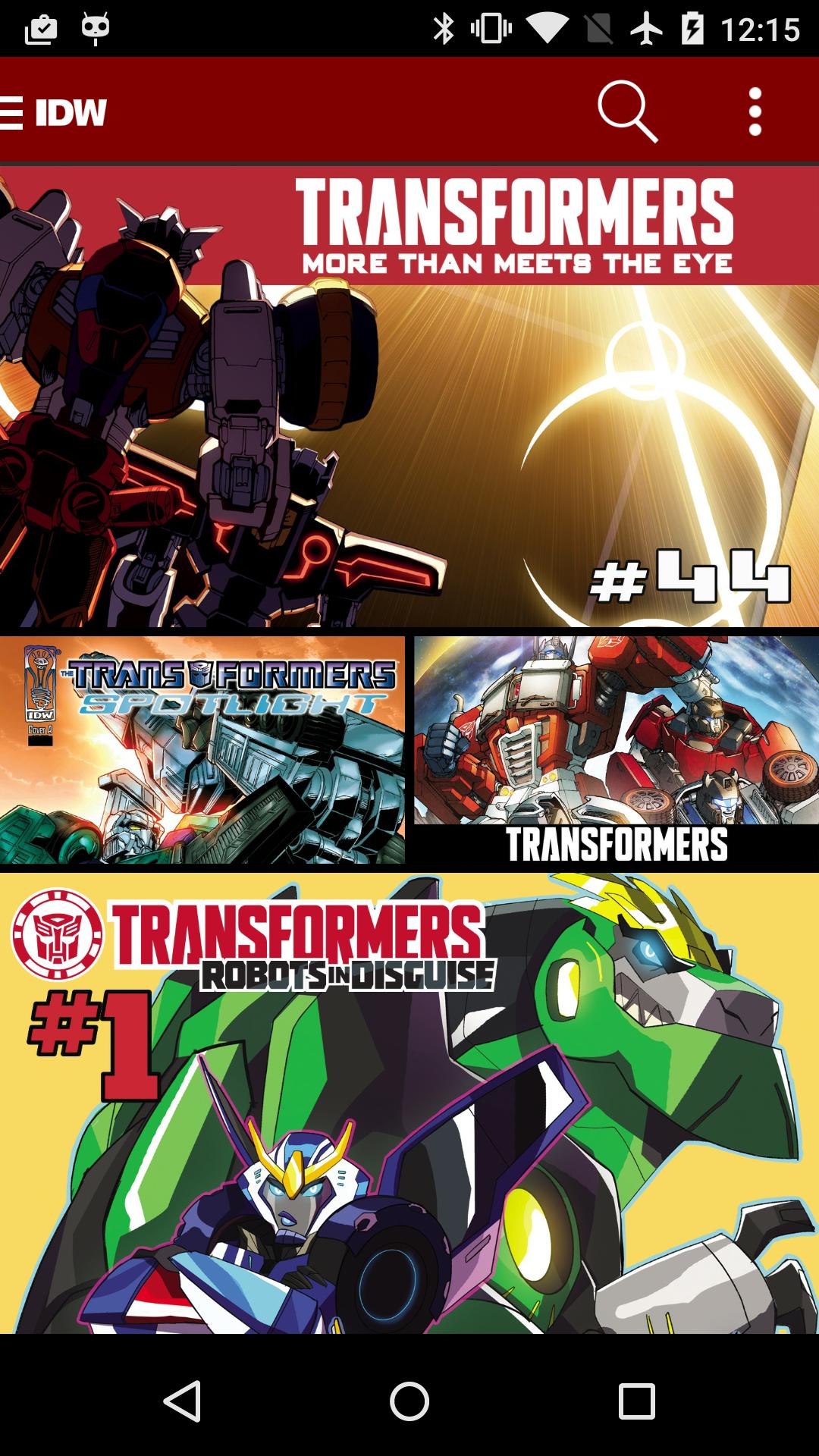 Transformers Comics