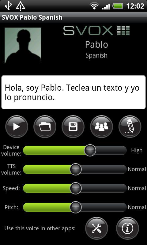 SVOX Spanish Pablo Trial