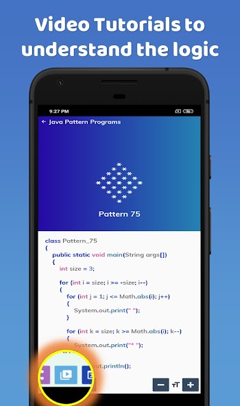 Pattern Programs for Java