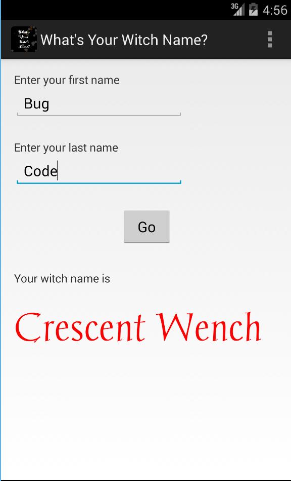What's Your Witch Name?