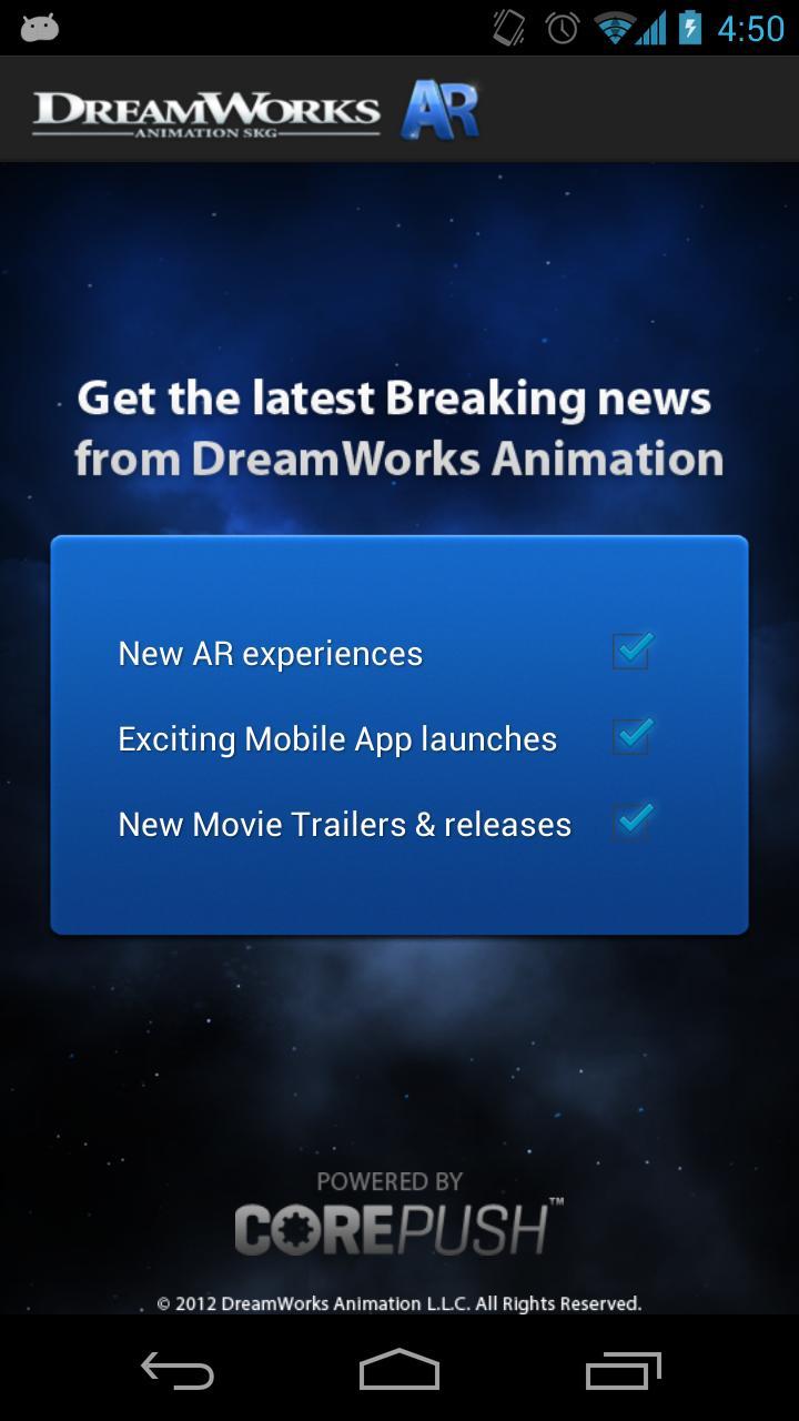 DreamWorks Animation AR