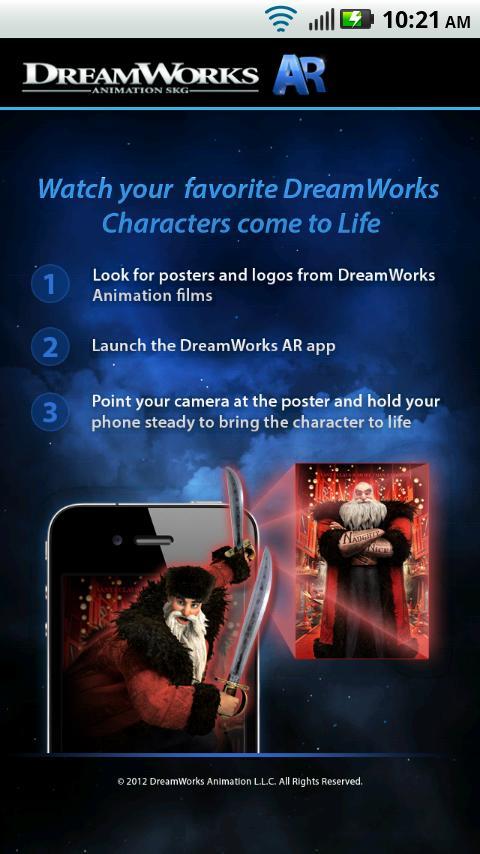 DreamWorks Animation AR