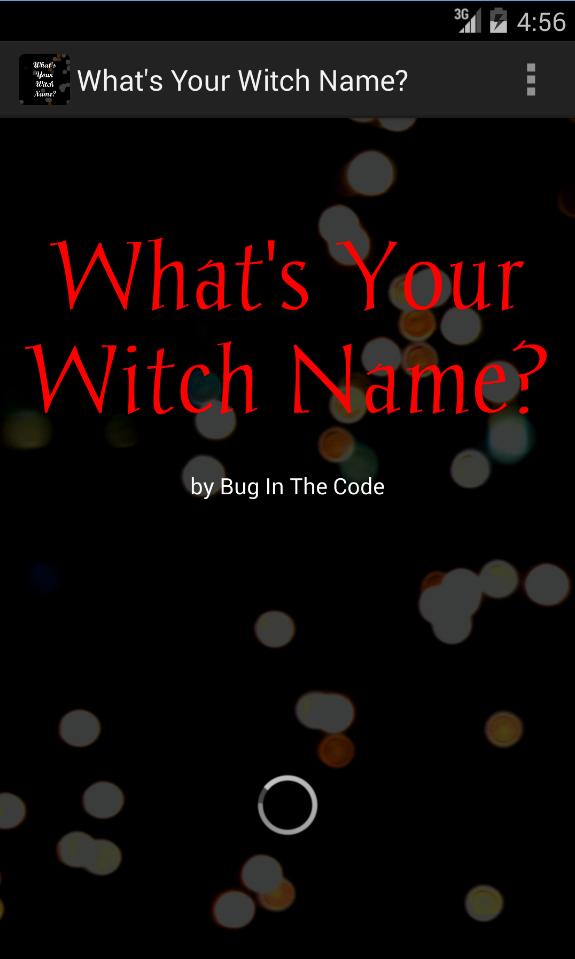 What's Your Witch Name?