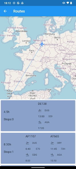 Flight Routes / Flight Plan