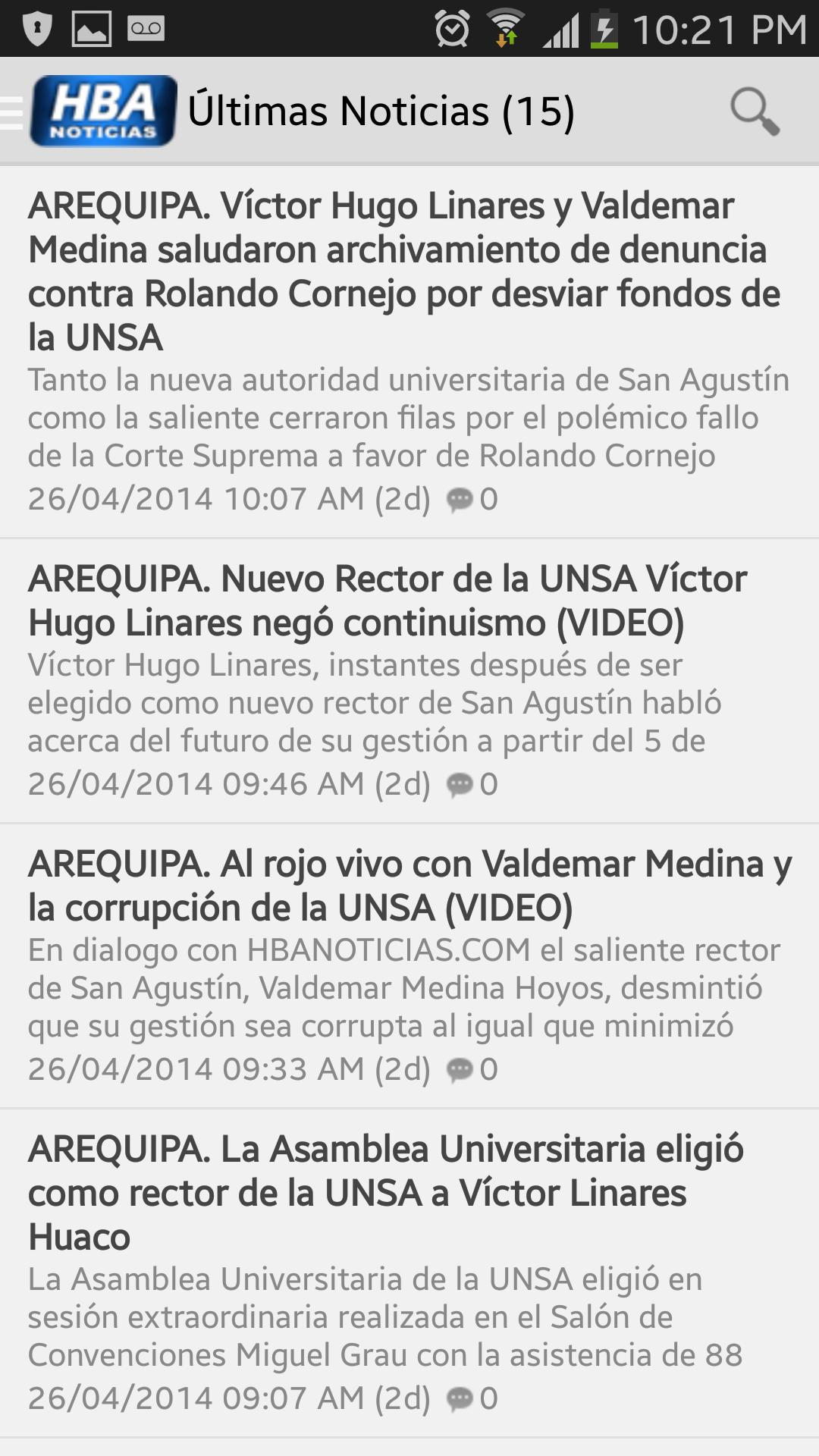 HBA Noticias Arequipa