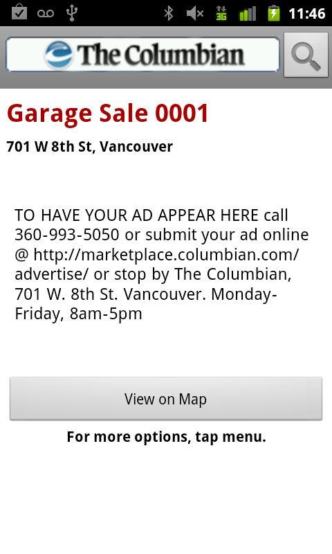 The Columbian Garage Sales