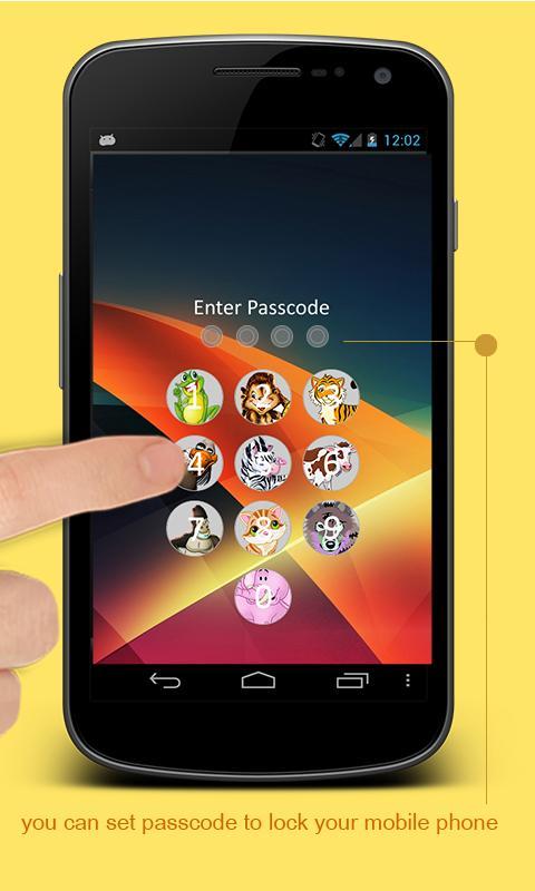 Photo Keypad Lock Screen