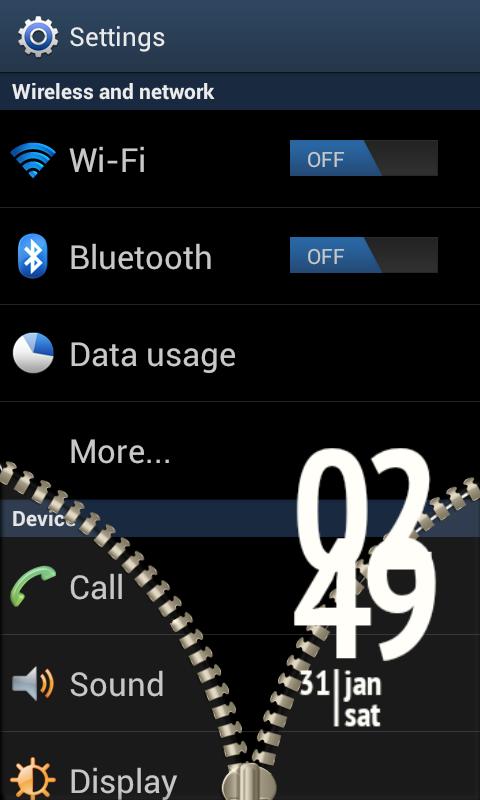 Transparent Screen Lock