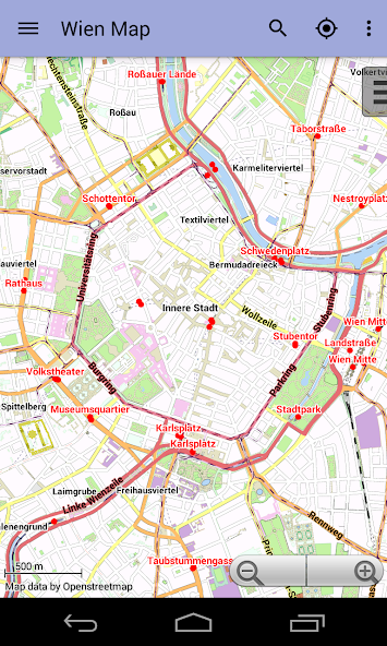 Vienna Offline City Map Lite