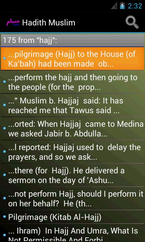 Hadith Muslim in English