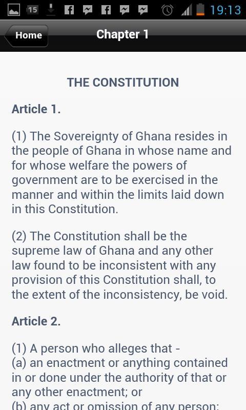 Constitution of Ghana