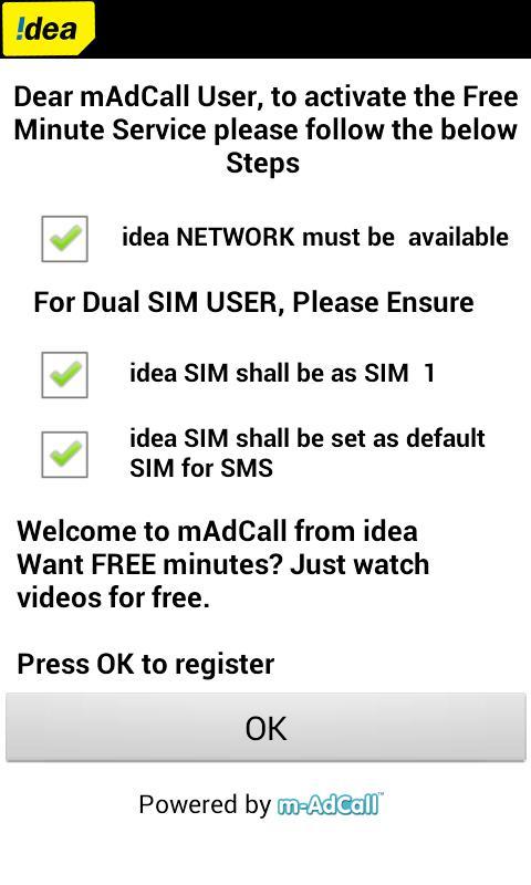 Idea m-AdCall