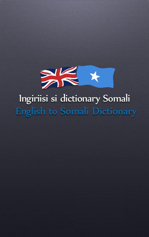 Somali Dictionary Free