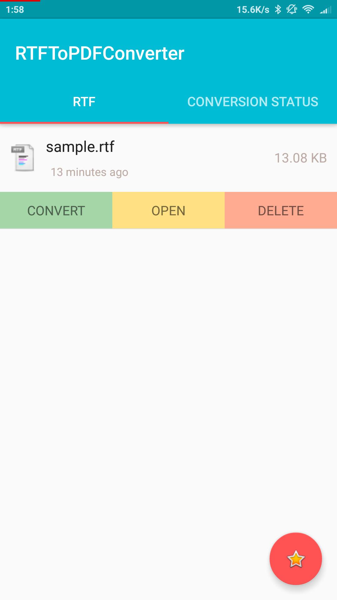 RTF to PDF Converter