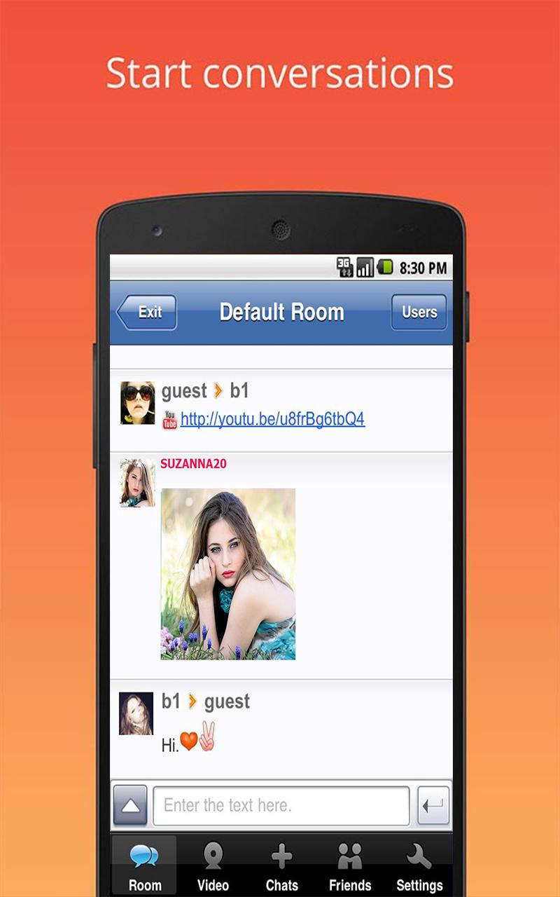 Chat App Meet New People - video call