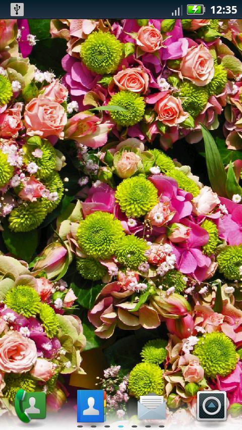 Floral Bouquets Live Wallpaper