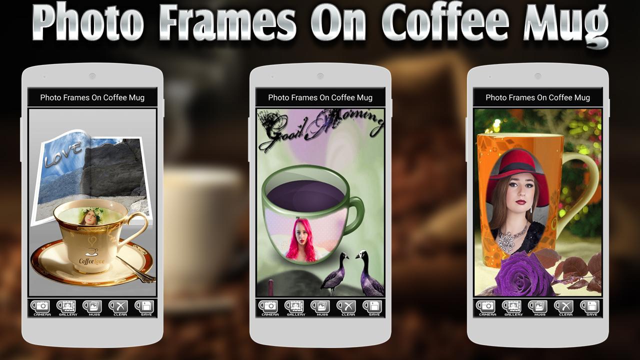 Photo Frames on Coffee Mug