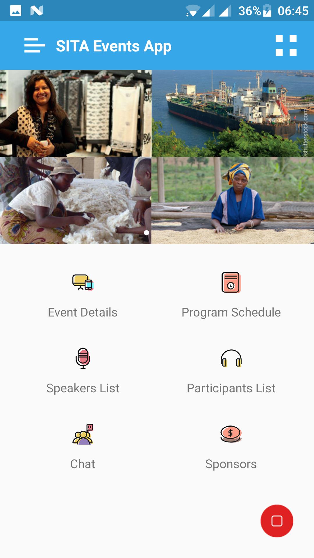 SITA events app