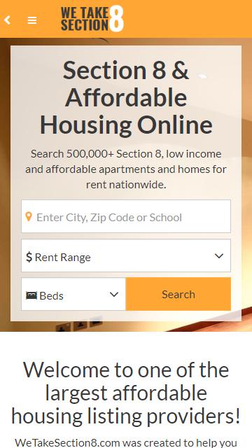 Section 8 and Affordable Rentals